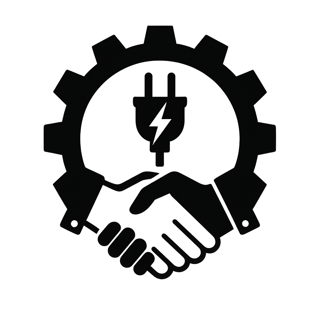 Dublin Construction Association logo - clean, minimalist design representing Emergency Trade's industry connections
