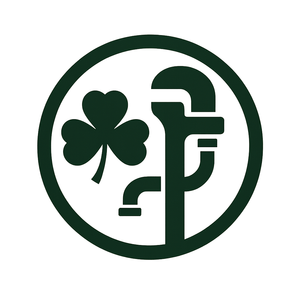 Irish Plumbing Certification Board logo - streamlined, professional emblem validating Emergency Trade's qualifications